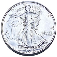 1945 Walking Liberty Half Dollar UNCIRCULATED