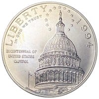 1994-D Bicentennial Capitol Dollar UNCIRCULATED