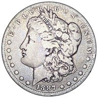 1887-O Morgan Silver Dollar NICELY CIRCULATED