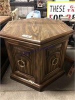 6-sided end table, 23 x 23