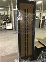Tri-panel room dividers, each section 18.5 x 69T,