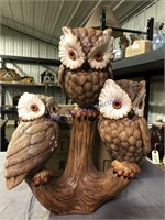 Owl ceramic art