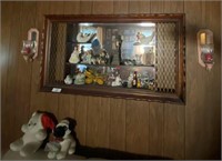 Shadow Box, Collectibles, and Sconces
