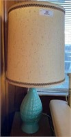 Vintage  Blue Table Lamp