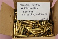 (250) 30-06 Sprg Rem. Cartridges