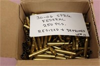 (250) 30-06 Sprg Federal Cartridges