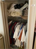 Remaining Contents of Closet and Bedroom