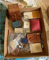 Flat of Costume Jewelry and Miscellaneous