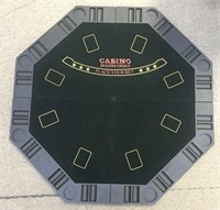 Collapsible Folding Velvet Poker Table Top