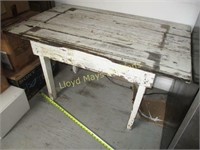 Primitive Wood Center Table / Accent Table