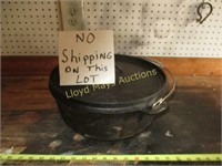 Cast Iron 12" Footed Dutch Oven w/ Lid