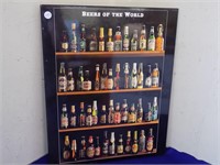 Beers of the World Sign 16" x 20"