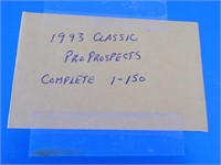 1993 Classic Pro Prospects 1 - 150
