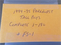 1994 - 95 Parkhurst Tall Boys 1 - 180 + FS1