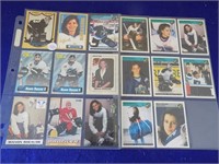 2 Pages Manon Rheaume Cards
