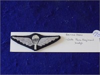 British Army Cloth Pararegiment Badge