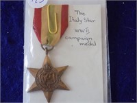 The Italy Star WW2 Campaign Medal