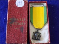 French Military Medal with Box