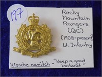 Rocky Mountain Rangers Badge