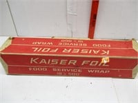 Old Kaiser Foil Food Wrap