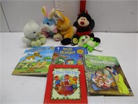 Children Books And Stuffed Animals