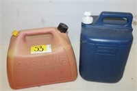 Gas can and water container