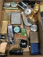 HAT PINS, MAKEUP CASES- 1 FLAT