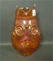 Jain? Marigold Lg Owl Vase/ Vessel