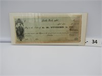 Civil War Era S.H. Tucker 7 CO LR AR Note