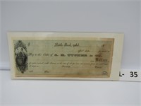 Civil War Era S.H. Tucker 7 CO LR AR Note