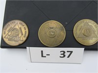 Lot of 3 AAA Tokens