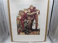 Norman Rockwell Pointing The Way # 2/100 Print
