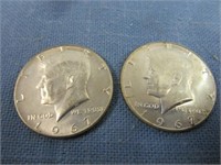 1967 40% Kennedy Half Dollars