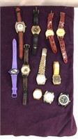Lot of 11 watches (AS IS)