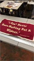 Alabama football banner