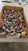 Large lot of buttons