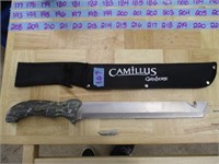 CAMILLUS CARNIVORE MACHETE W/MINI FOLDING KNIFE