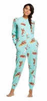 Nick & Nora One Piece Fleece Pajama  - Size XXL