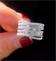 Diamond ring in 18k gold