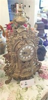 Hearst Castle Replica Brass Clock