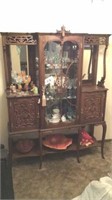 Very Old, Very Nice, Antique China Cabinet 68x53