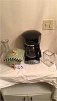 Coffee pot,vase, cookie jar