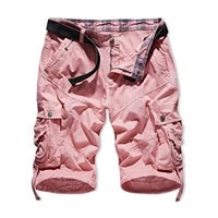 XIONG TAI Men's Outdoor Cargo Shorts Relaxed Fit M