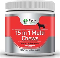 15 in 1 Multivitamin for Dogs with Glucosamine, Ch