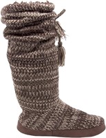 MUK LUKS Women's Tall Fleece-Lined Slipper Boot, C