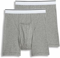 Jockey Men's Underwear Pouch Boxer Brief - 2 Pack,