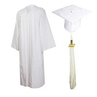 GraduationMall Matte Graduation Gown Cap Tassel Se