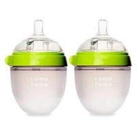 Comotomo - Soft Hygienic Silicone Baby Bottle Twin