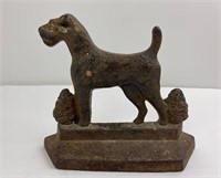 PAL Airedale Terrier Connecticut Foundry Bookend