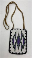 Beaded Montana Blackfoot Indian Gorget Necklace